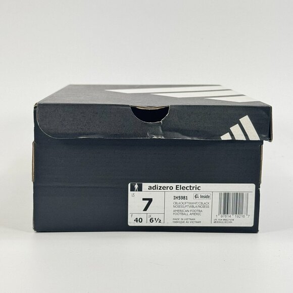 Adidas Adizero Electric 2 \'Core Black White\' IH5981 Football Multi Size main image 4